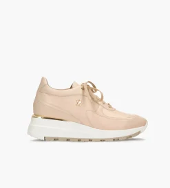 Beżowe sneakersy damskie