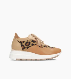 Beżowe sneakersy damskie