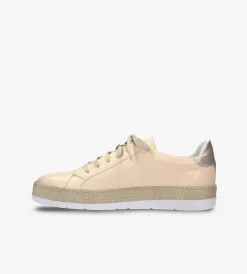 Beżowe sneakersy damskie