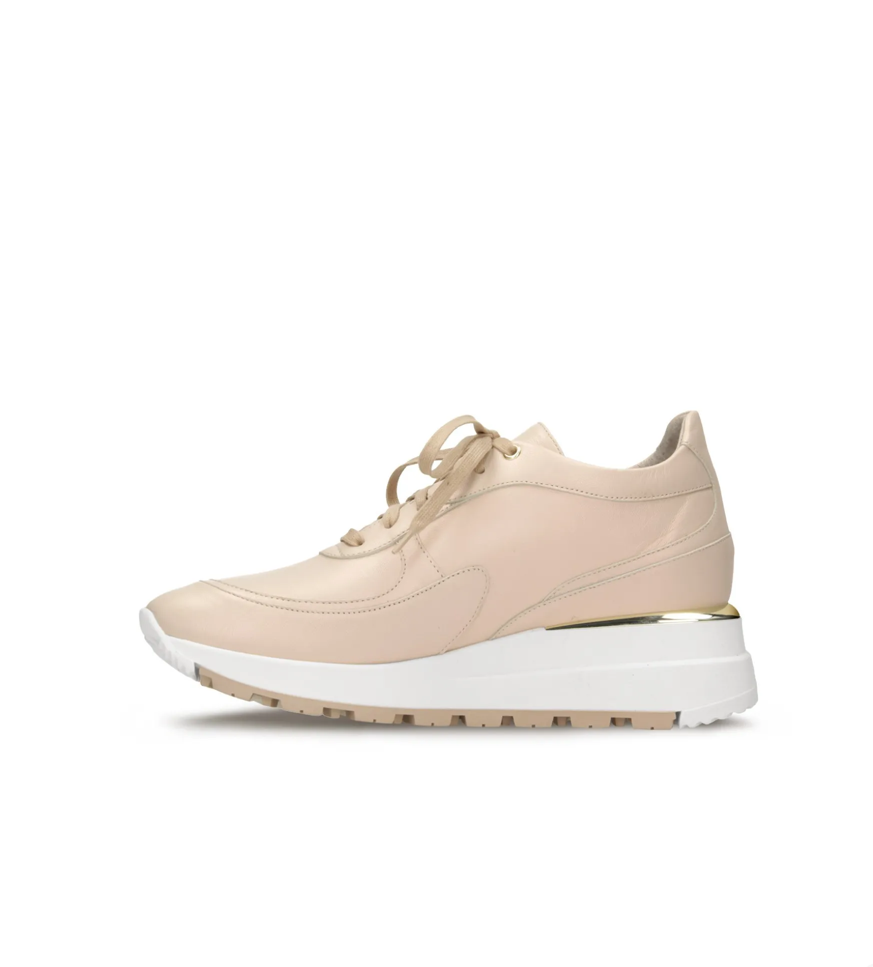 Beżowe sneakersy damskie
