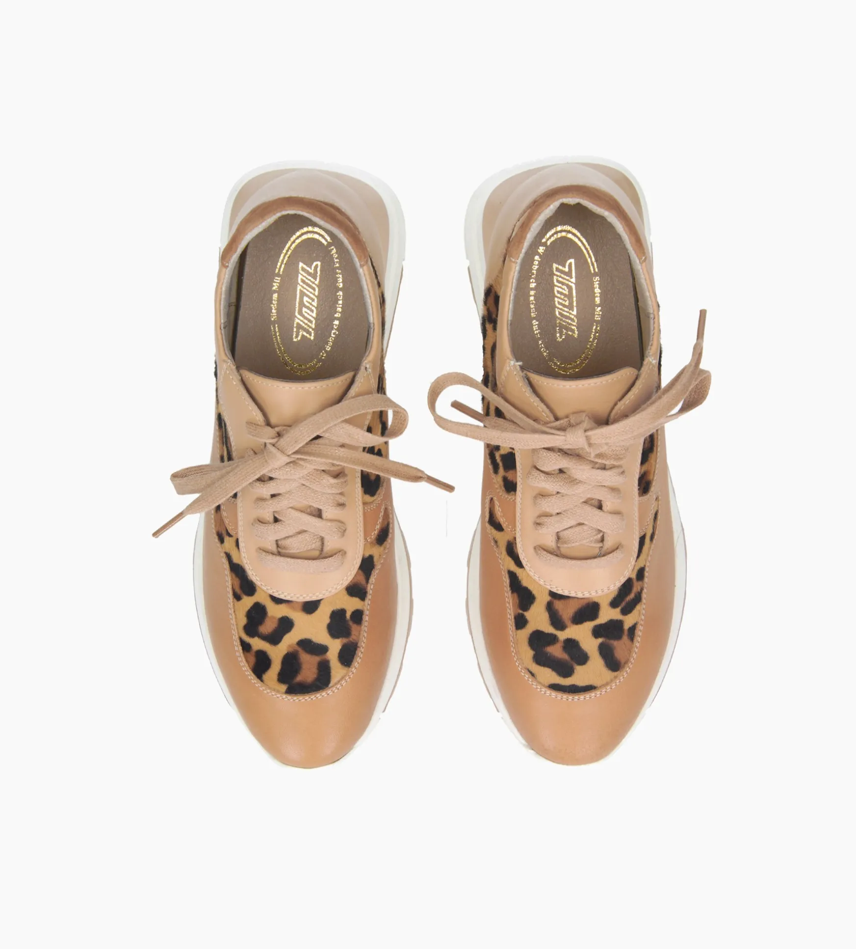 Beżowe sneakersy damskie