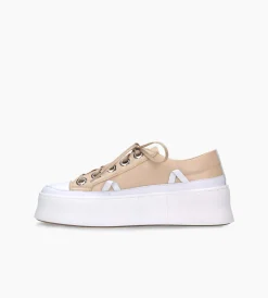 Beżowe sneakersy damskie