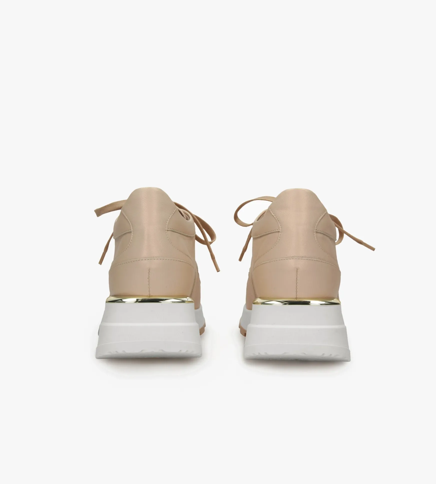 Beżowe sneakersy damskie