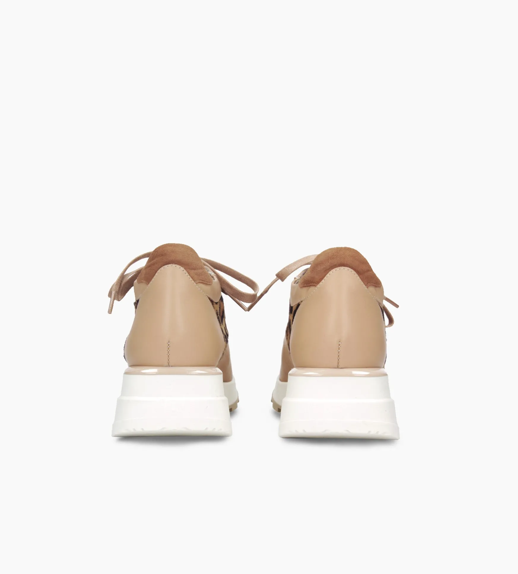 Beżowe sneakersy damskie