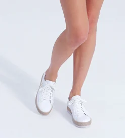 Białe sneakersy damskie