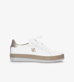 Białe sneakersy damskie