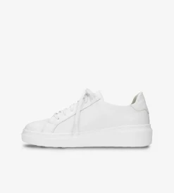 Białe sneakersy damskie