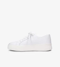 Białe sneakersy damskie