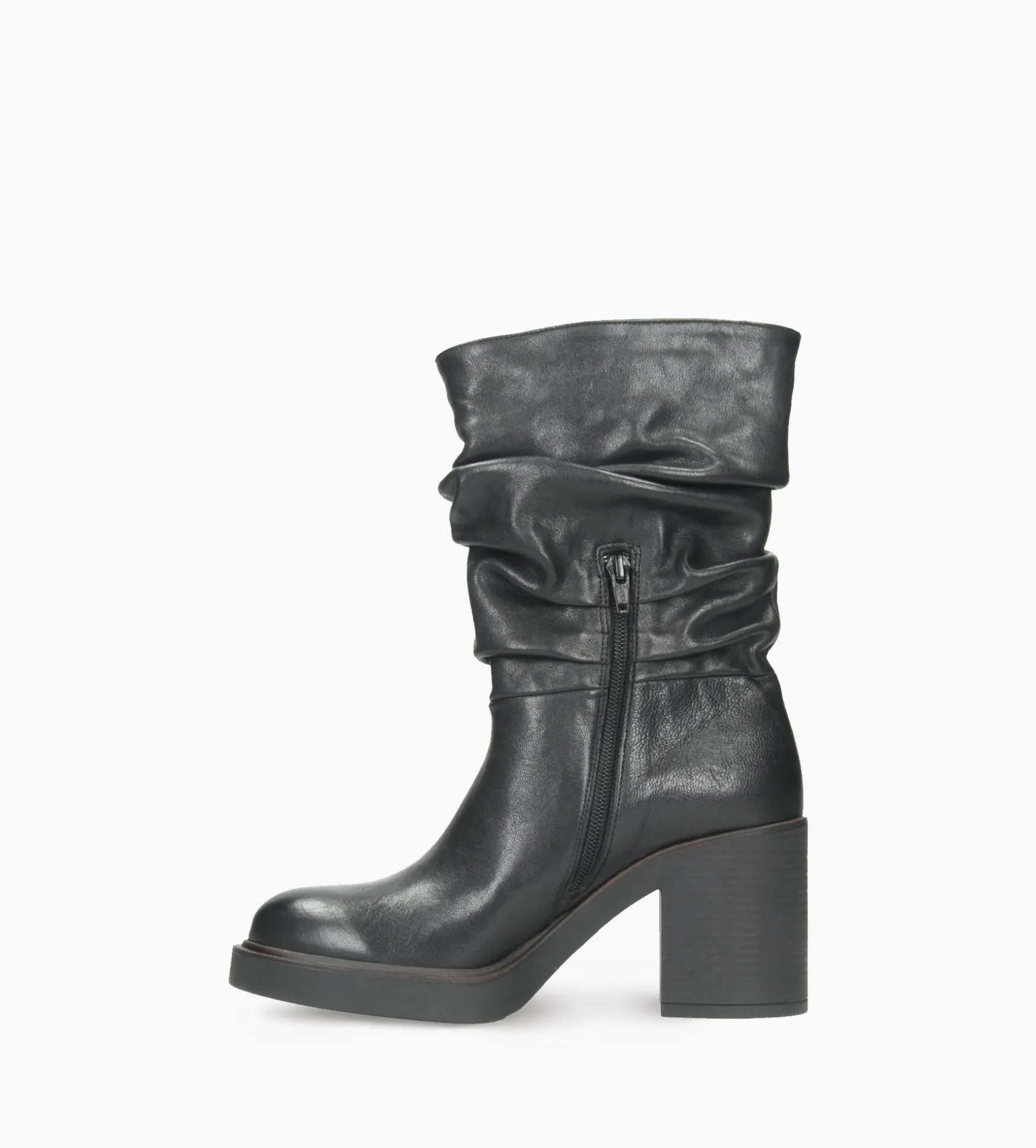Czarne botki damskie