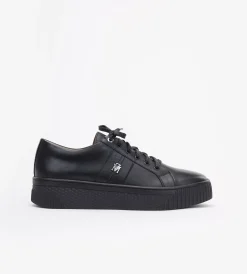 Czarne sneakersy damskie
