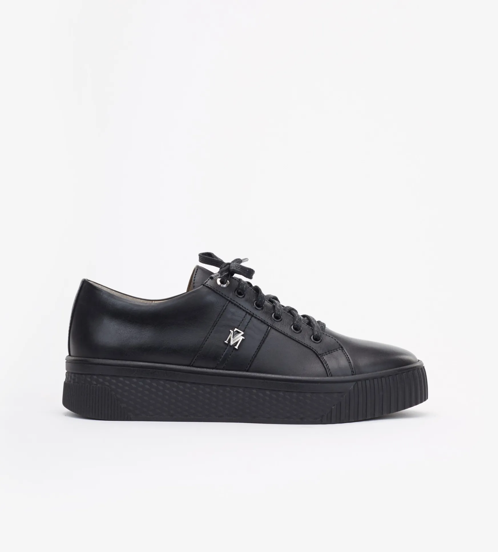Czarne sneakersy damskie