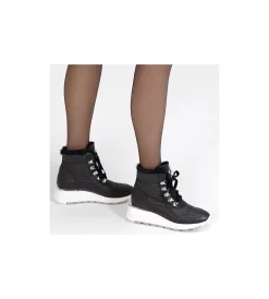 Czarne sneakersy damskie