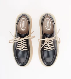 Czarne sneakersy damskie