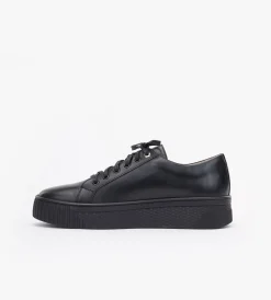 Czarne sneakersy damskie