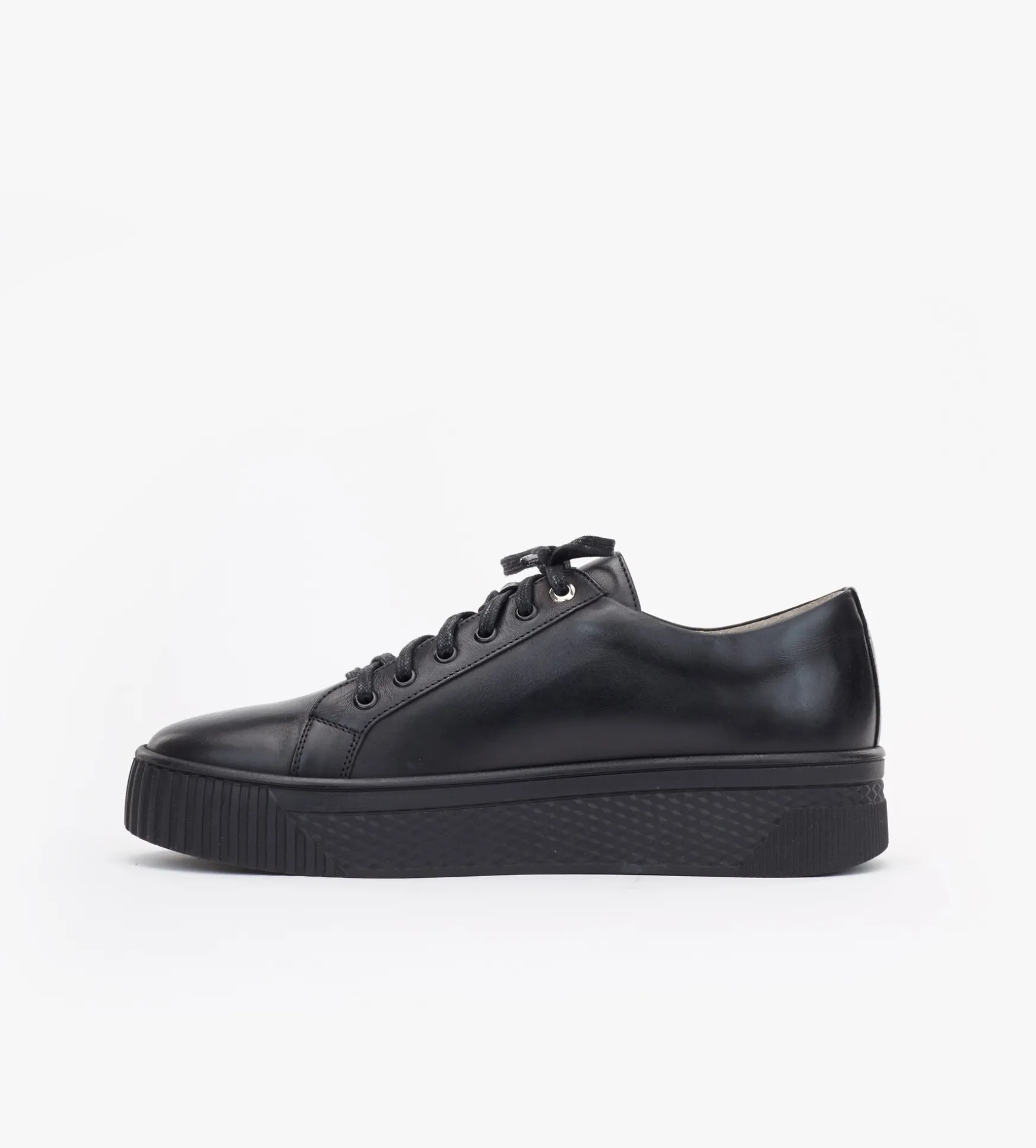 Czarne sneakersy damskie