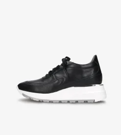 Czarne sneakersy damskie