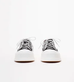 Czarne sneakersy damskie