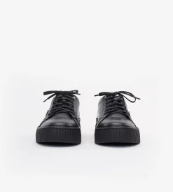 Czarne sneakersy damskie