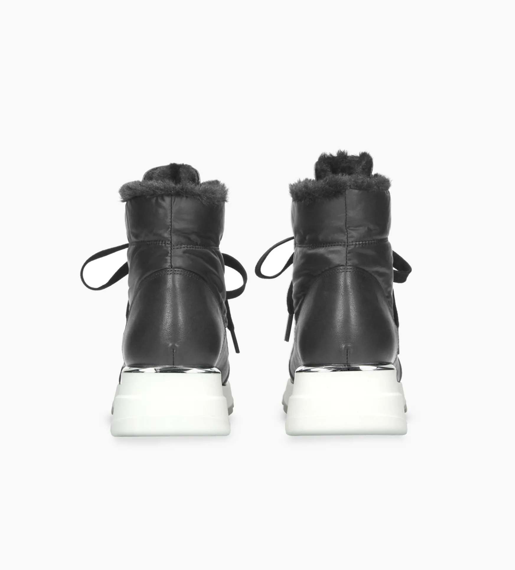 Czarne sneakersy damskie