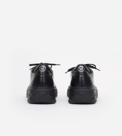 Czarne sneakersy damskie