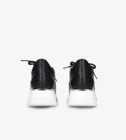 Czarne sneakersy damskie
