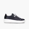 Granatowe sneakersy damskie