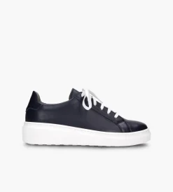 Granatowe sneakersy damskie