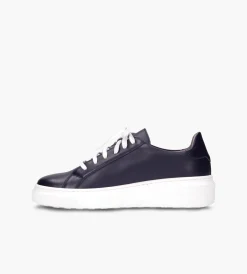 Granatowe sneakersy damskie