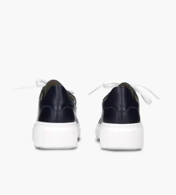 Granatowe sneakersy damskie