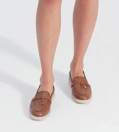 Koniakowe mokasyny damskie