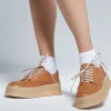 Koniakowe sneakersy damskie