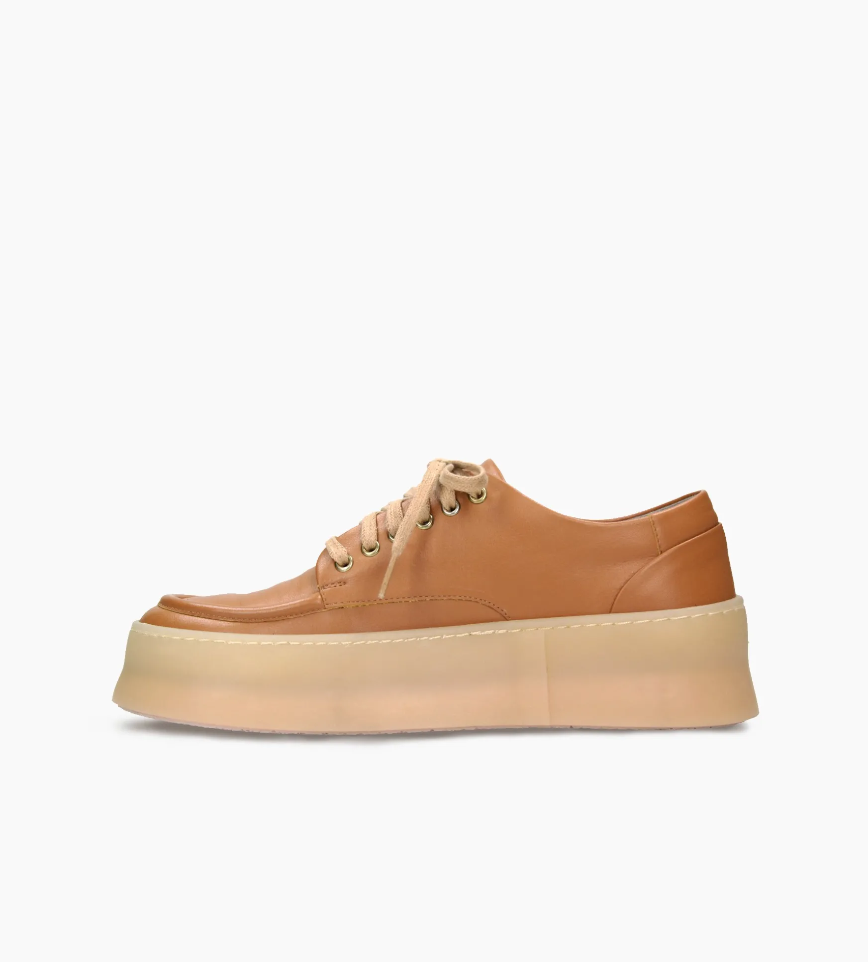 Koniakowe sneakersy damskie