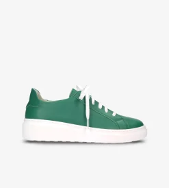 Zielone sneakersy damskie