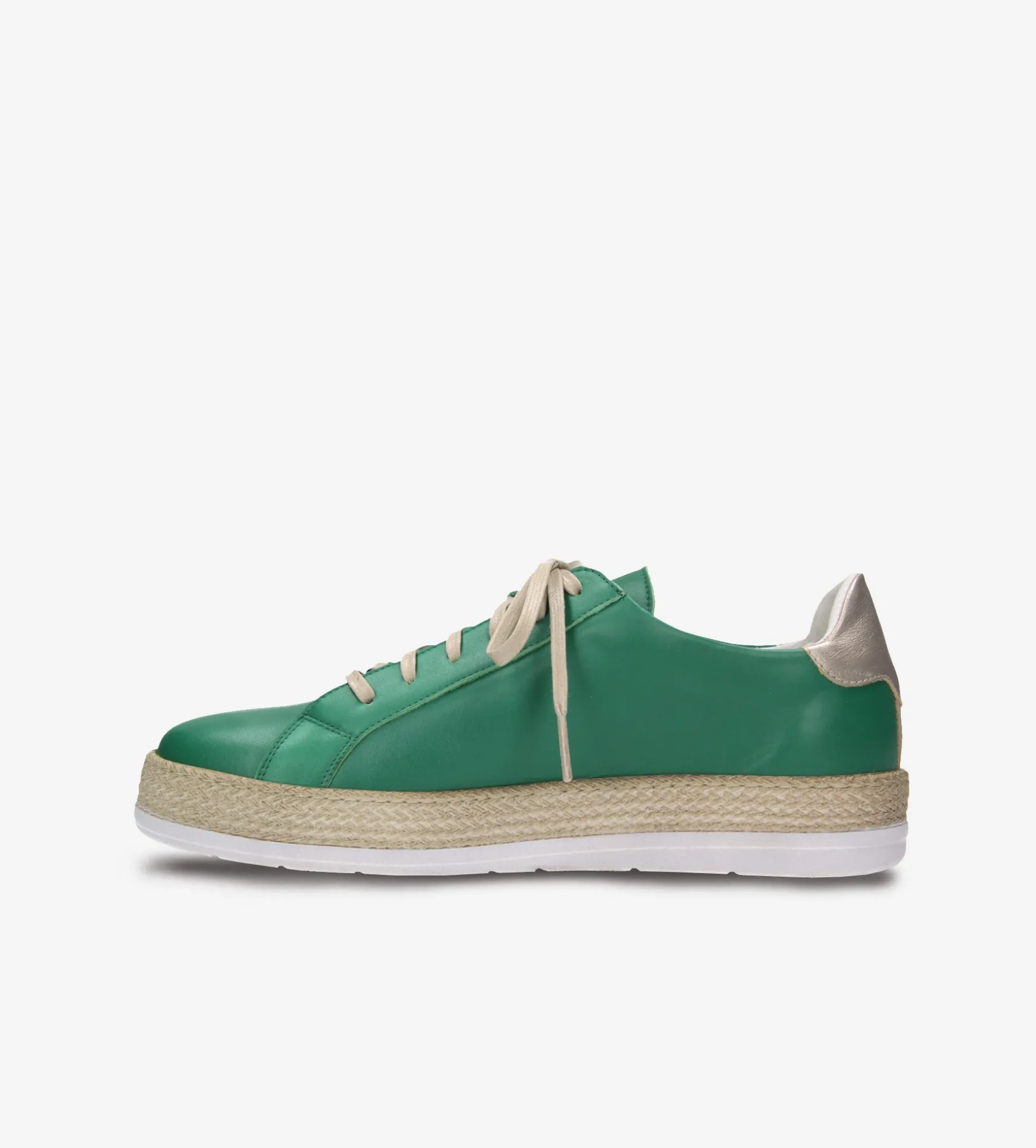 Zielone sneakersy damskie