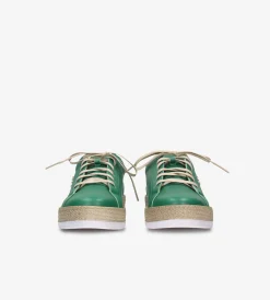 Zielone sneakersy damskie