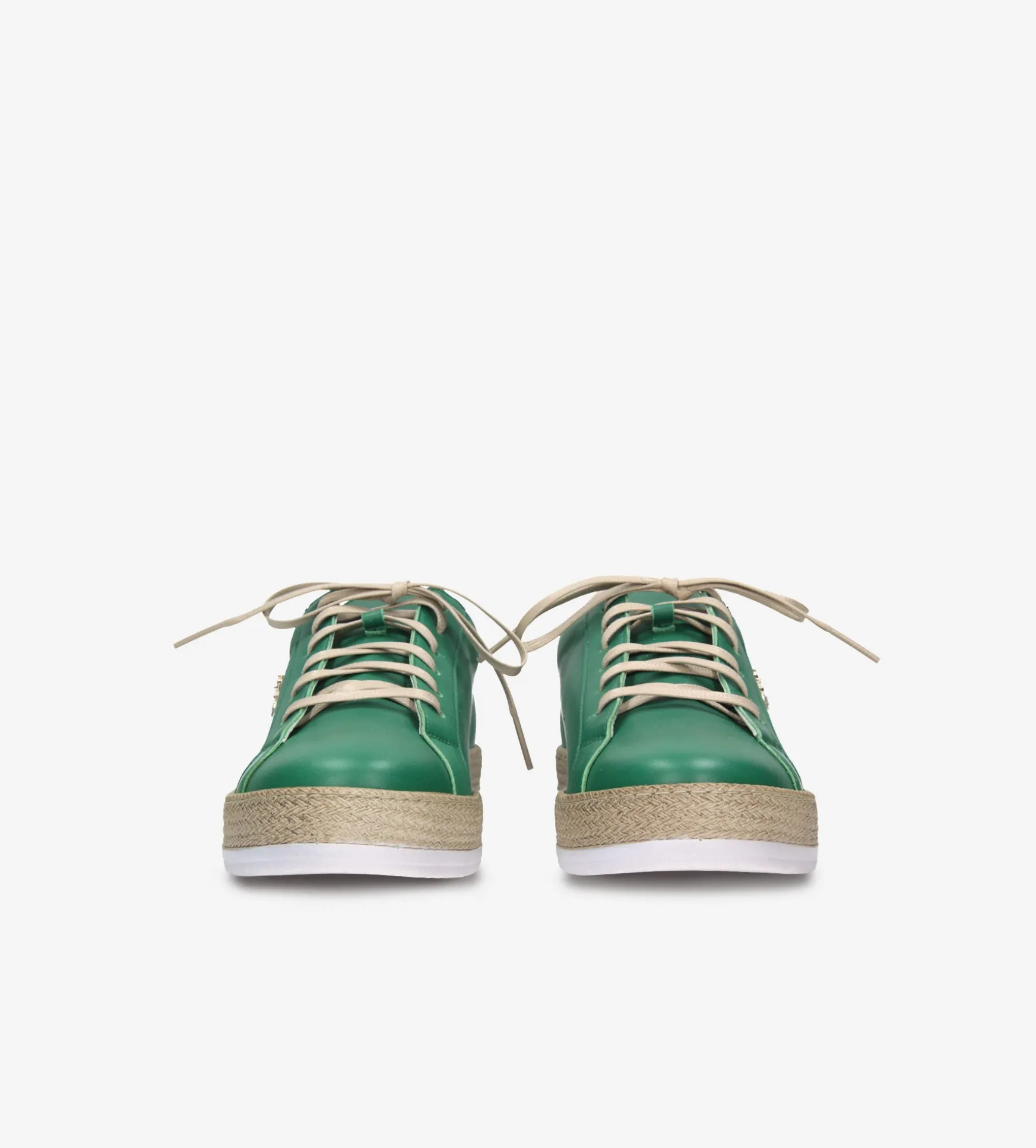 Zielone sneakersy damskie