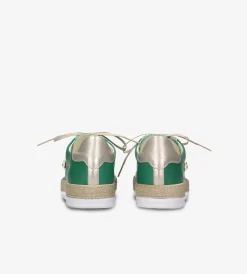 Zielone sneakersy damskie